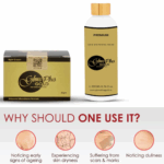 Glow Plus Gold Cream For Skin Whitening & Drink For Body Brightening (Combo)