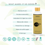 Glow Plus Gold Cream For Skin Whitening & Drink For Body Brightening (Combo)